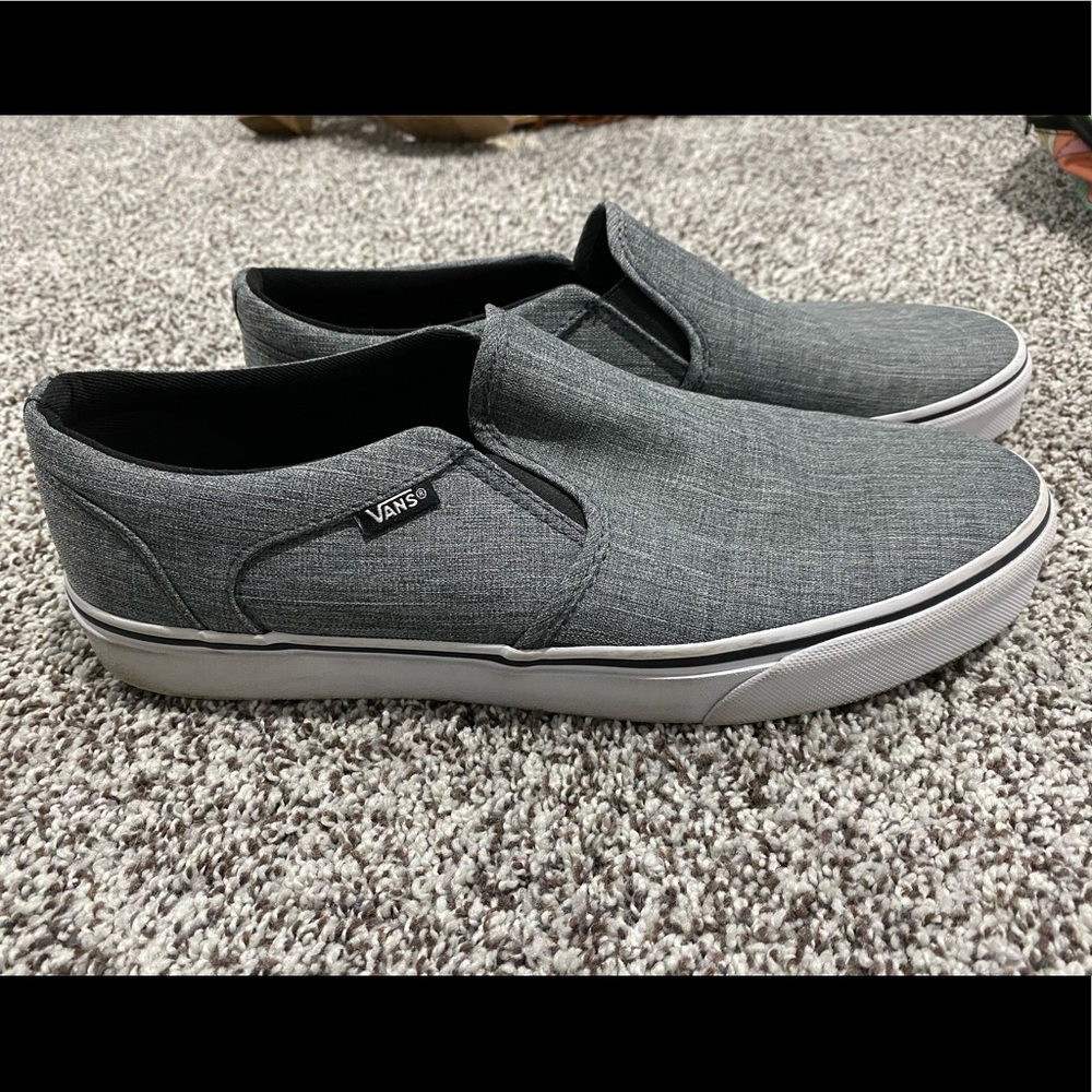 Vans Classic Slip-on Charcoal Grey Men’s 10.5